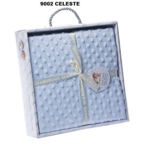 Manta Bebe Personalizada a TU GUSTO - Celeste