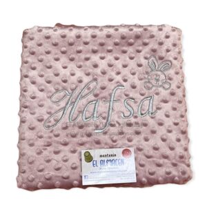 Manta Bebe Personalizada Conejo