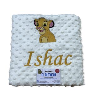 Manta Bebe Personalizada Simba Disney