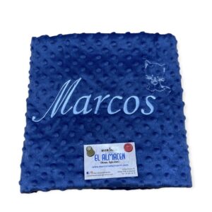 Manta Bebe Personalizada Gato