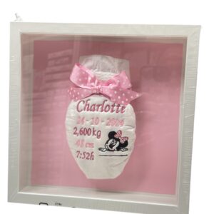 Pañal Personalizado Disney Minnie Mouse Rosa
